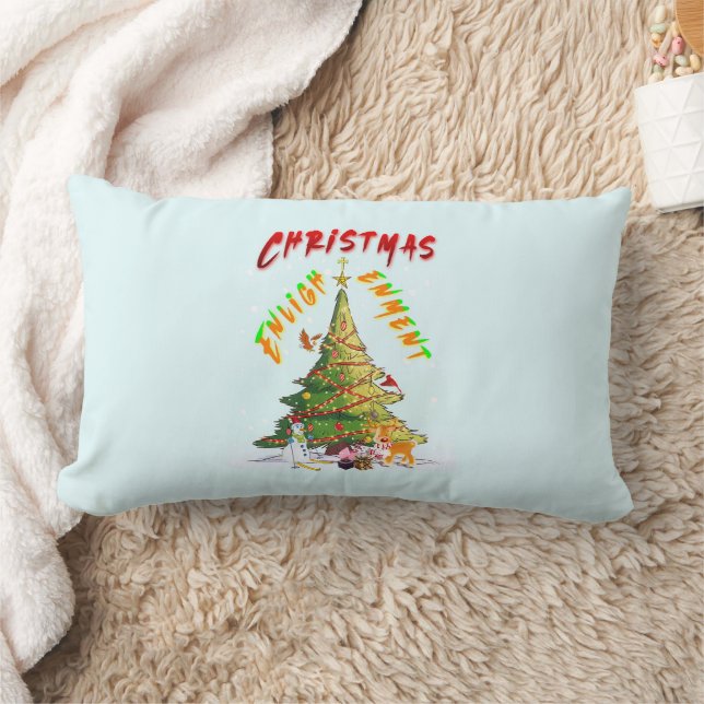 kerstverlichting kussen (Deken)