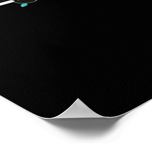 Kerstverlichting Let's Get Lit Gift Classic Poster (Hoek)