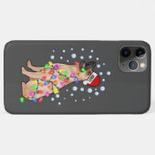 Kerstverlichting met Duitse herdershond vibe Case-Mate iPhone Case (Achterkant (horizontaal))