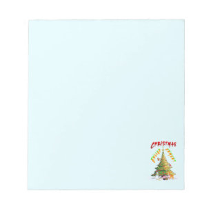 kerstverlichting notitieblok
