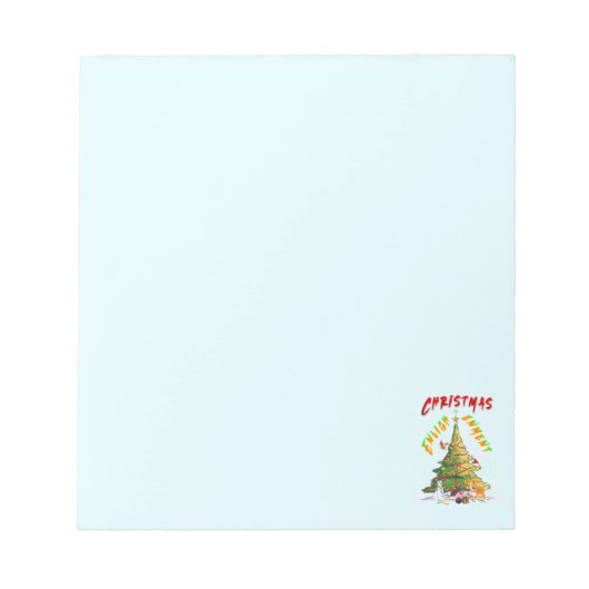 kerstverlichting notitieblok (Voorkant)