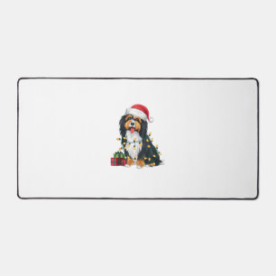Kerstverlichting Santa Hat Havanezer Dog Christmas Bureaumat