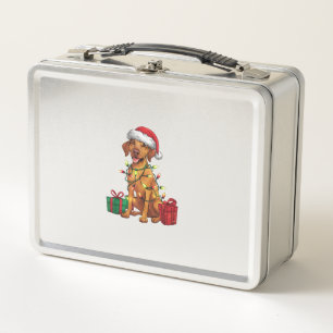 Kerstverlichting Santa Hat Rhodesian Ridgeback Dog