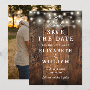 Kerstverlichting Schuur Hout Foto Westerse Bruilof Save The Date
