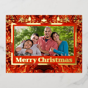 Kerstverlichting Vakantie Folie Feestdagen Briefkaart