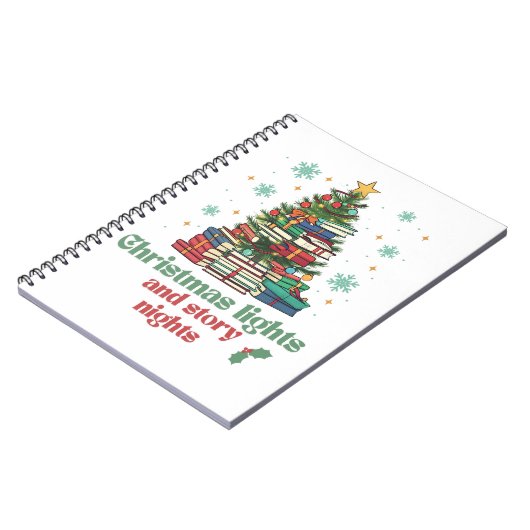 Kerstverlichting & Verhaal Nights Notitieboek (Linkerzijde)