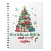 Kerstverlichting & Verhaal Nights Notitieboek (Voorkant)