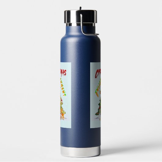 kerstverlichting waterfles (Links)