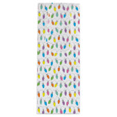 kerstverlichting wijn cadeautas (Voorkant)