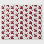 Kerstverpakken Papier met pannen (Vlak)