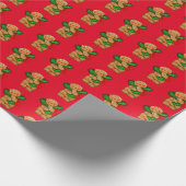 Kerstverpakken Papier-ontbijtkoek Cadeaupapier (Hoek)