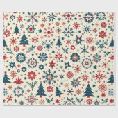 Kerstverpakking - Papier  kleuren (Vlak)