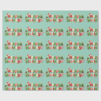 Kerstverpakkings papier
