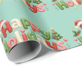 Kerstverpakkings papier (Rol Hoek)