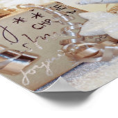 Kerstverpakte pakketten poster (Hoek)