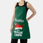 Kerstverpleegster Crew Santa Hat Kerstmis Schort (Insitu)