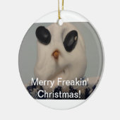 Kerstversieel 2 van Merry Freakin Keramisch Ornament (Links)