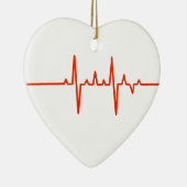 Kerstversieel hartchirurg keramisch ornament (Rechts)