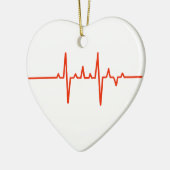 Kerstversieel hartchirurg keramisch ornament (Links)