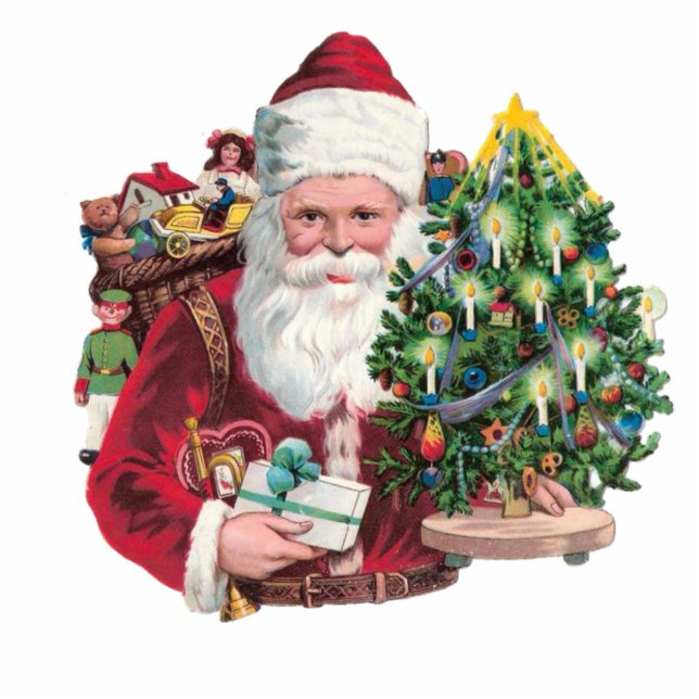  kerstversier fotobeeldje ornament (Voorkant)