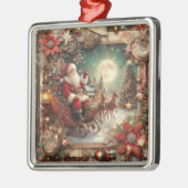 kerstversier metalen ornament (Links)