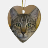 kerstversiering: 1e kat keramisch ornament (Links)