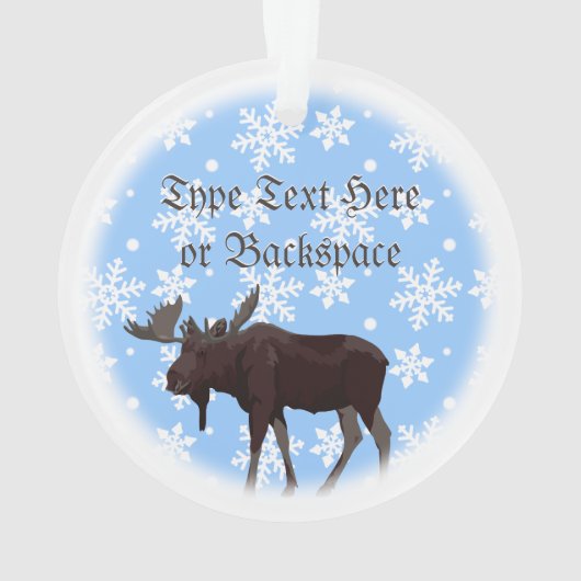 kerstversiering Aangepaste feestdag Ornament (achterkant)