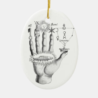 kerstversiering - Alchemy-teken Keramisch Ornament