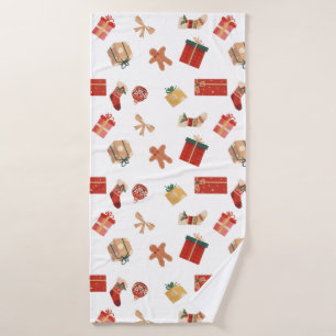 kerstversiering badhanddoek