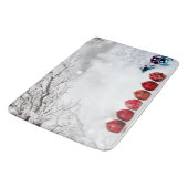 kerstversiering badmat (Gekanteld)