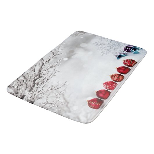 kerstversiering badmat (Gekanteld)