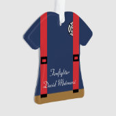 kerstversiering brandweerman ornament (voorkant)