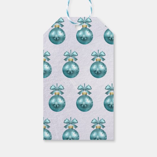 kerstversiering cadeaulabel (Achterkant)