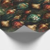 kerstversiering cadeaupapier (Hoek)