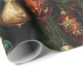 kerstversiering cadeaupapier (Rol Hoek)