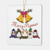 Kerstversiering Cavia's Keramisch Ornament (Links)