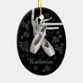 Kerstversiering 'De Notenkraker' Keramisch Ornament (Achterkant)