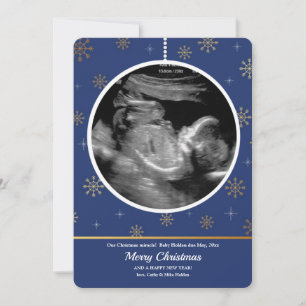 Kerstversiering Echografie Kerstkaart