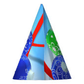 kerstversiering feesthoedjes (Achterkant)