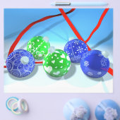 kerstversiering flyer (Enkel)