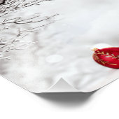 kerstversiering foto afdruk (Hoek)