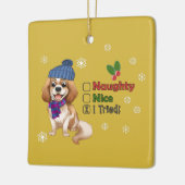 kerstversiering in Blenheim Cavalier Keramisch Ornament (Links)