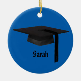 Kerstversiering in de Graduation Cap Keramisch Ornament
