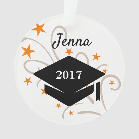 Kerstversiering in de Graduation Cap Ornament (voorkant)