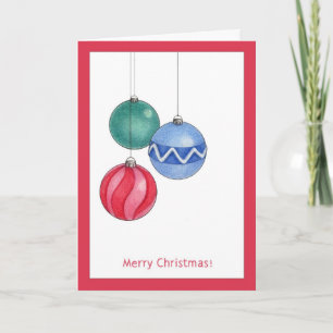 kerstversiering Kaart