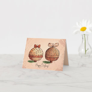 kerstversiering kaart