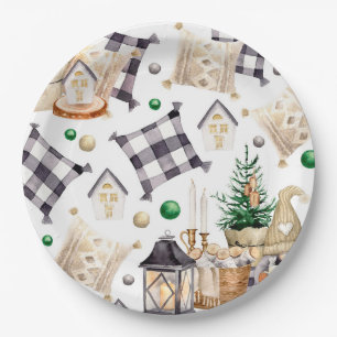 Kerstversiering Kabouter Papieren Bordje
