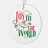 Kerstversiering Keramisch Ornament (Links)