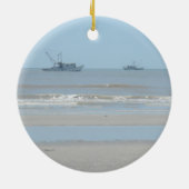 kerstversiering keramisch ornament (Achterkant)