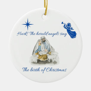 kerstversiering keramisch ornament